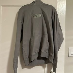 Kith - Box Logo Hoodie 10th Anniversary - Concrete - Size Medium